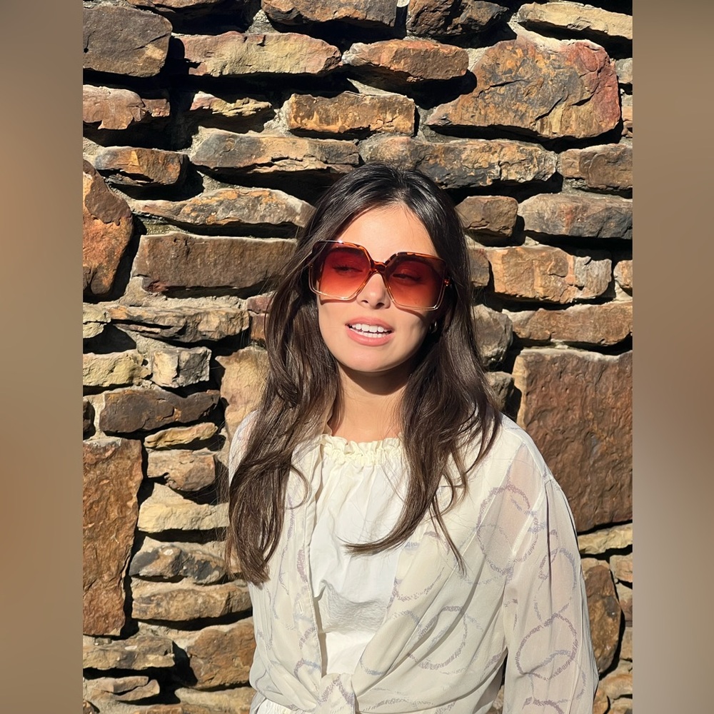 Taparrugas Pink Square. Ombre. UV protection.